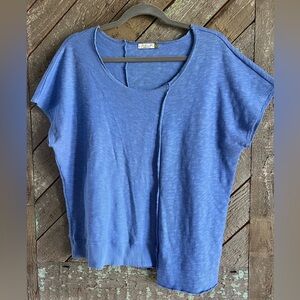 Periwinkle knit sweater by Chalet et Cie